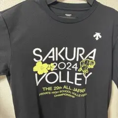 DESCENTE SAKURA VOLLEY 2024 Tシャツ Lのサムネイル