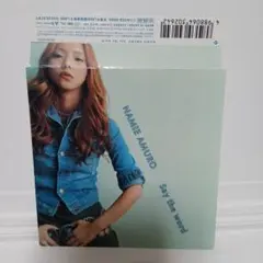 安室奈美恵 Say the word CD