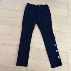 リボン付きダークブルーパンツ