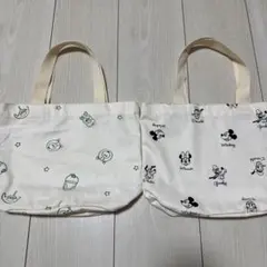 ディズニー　ミニトートバッグ　2個セット