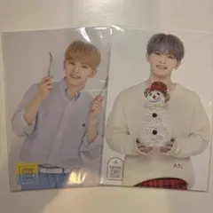 【匿名配送】SEVENTEEN CAFE 2020 ウジ　ポストカード　セット
