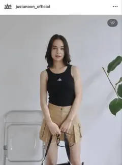 just a noon カップ付きアメスリタンクトップのサムネイル