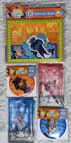 Happyくじ ハッピーくじ ズートピア2 H賞 I賞 K賞