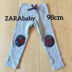 ZARAbaby　ザラベイビー　グレー　ニットパンツ　98cm　クリスマスカラー