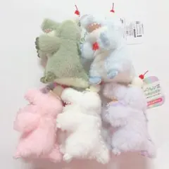 ワーリーフレンズ ぬいぐるみがまぐち しゅわしゅわクリームソーダ 【5
