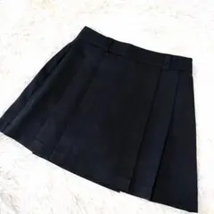 GU プリーツキュロット ブラック S 228のサムネイル
