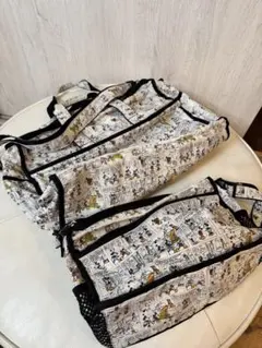 激安値下げ‼️ミッキー コミック柄 ボストンバッグセット