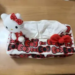 HELLO KITTY ティッシュボックスカバー