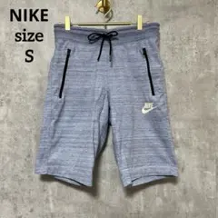 NIKE ナイキ　ハーフパンツ/スウェット　メンズS 水色