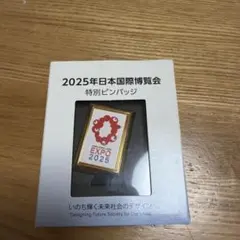 【非売品】希少EXPO 2025 特別ピンバッジ　ミャクミャク　箱入り