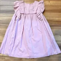 美品　Chloe ノースリーブ フリルワンピース10歳 130〜140cmのサムネイル