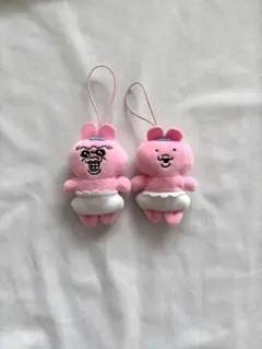 おぱんちゅうさぎ ぬいぐるみ マスコット 2個セットのサムネイル