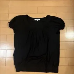 美品　m's select ブラック 半袖トップス 38のサムネイル