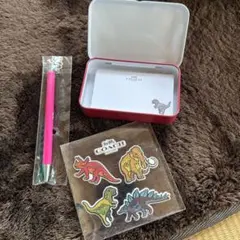 COACH 恐竜 メモ帳 ペン ステッカーセットのサムネイル