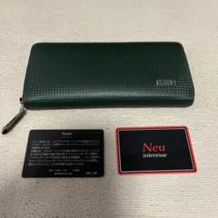 【新品未使用】ノイインテレッセ　ナハト　ハニーセル　ラウンドファスナー長財布のサムネイル