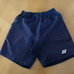YONEX ハーフパンツ　紺　ユニ　S