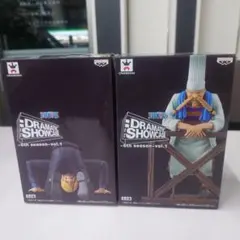 ワンピース DRAMATIC SHOWCASE 2体セット