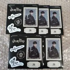 &TEAM We on Fire ステッカー JO ジョー ジョウ