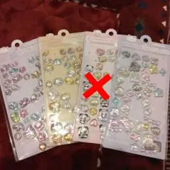 シール　3Ｄ レリーフクリスタル　ぷっくり　ステッカー　ぽっこり　ボンボン