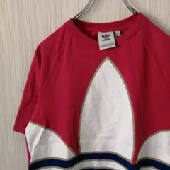 adidas　アディダス　Tシャツ　半袖　トレフォイル　ピンク
