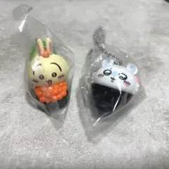 ちいかわ寿司　フィギュアキーホルダー　うさぎ　モモンガ