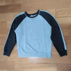 UNIQLO トレーナー 150サイズ グレー/ブラック