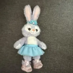 ステラルー　ぬいぐるみ　キーホルダー　ディズニー　うさぎ　ぬいぐるみバッジ