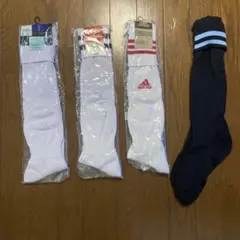 新品　サッカーソックス　3本セットおまけあり　adidas　ミズノ　umbro