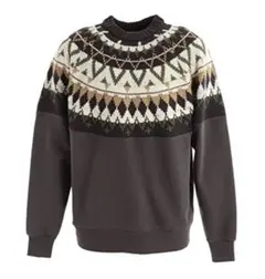 オーシャンパシフィック ノルディック柄 セーターチャコールグレー/Men'sのサムネイル