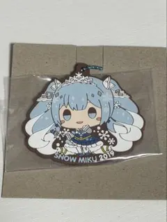 初音ミク 雪ミク一番くじ2019年ラバーチャームキーホルダー