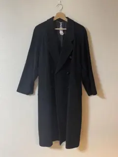 美品！カシミヤ100% ブラック　ロングコート