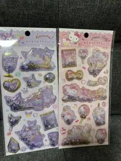 サンリオ キラキラカプセルシール ハローキティ クロミ