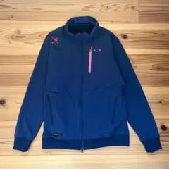 OAKLEY オークリー　スカル　リバーシブルジャケット　ネイビー　M