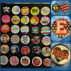 EXILE TRIBE 缶バッチ