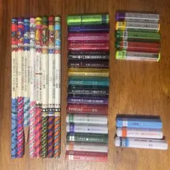 ドラゴンクエストバトルえんぴつ８本&キャップ19個＋おまけ