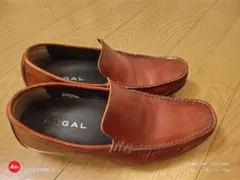 REGAL リーガル ドライビングシューズ スリッポン茶系 23.5cm