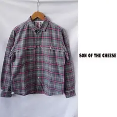 美品★SON OF THE CHEESE★サノバチーズ★チェックシャツ