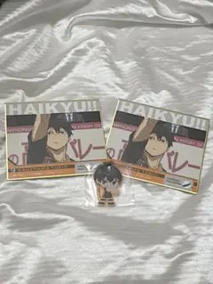 ハイキュー!! 影山飛雄 アクリルキーホルダー 色紙