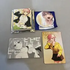 五等分の花嫁　一花　缶バッジ、ミニキャンバス他