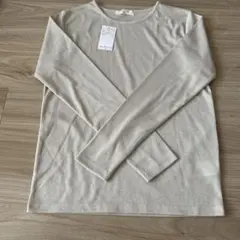 【新品未使用】ラメリブプルオーバー