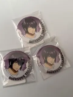 銀八先生　銀魂　dmmスクラッチ 高杉晋助 缶バッジ