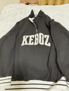KEBOZ ジップアップトレーナー Lサイズ ブラック