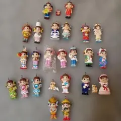 不二家 ペコちゃん キーホルダー セットのサムネイル