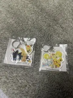 ポケモンセンター限定　アクリルキーホルダー 　全3種セット 8周年記念特典