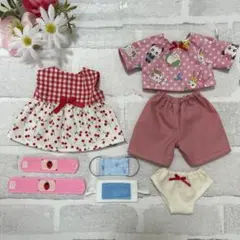 1536.メルちゃん ソランちゃん 服 ワンピース ハンドメイド