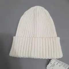 LOWRYS FARM ホワイトニット帽