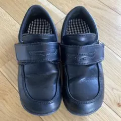 MOONSTAR ブラック　フォーマルシューズ　18cm ローファー