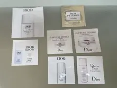 Dior ディオール　スキンケア トライアルセット　試供品　スノー　7点
