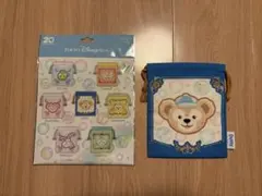 東京ディズニーシー ダッフィー＆フレンズ 20周年 巾着　ダッフィー
