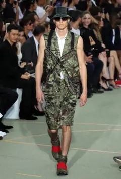 17SS GIVENCHY カモ ドル柄バミューダパンツ ジバンシー ショーツのサムネイル